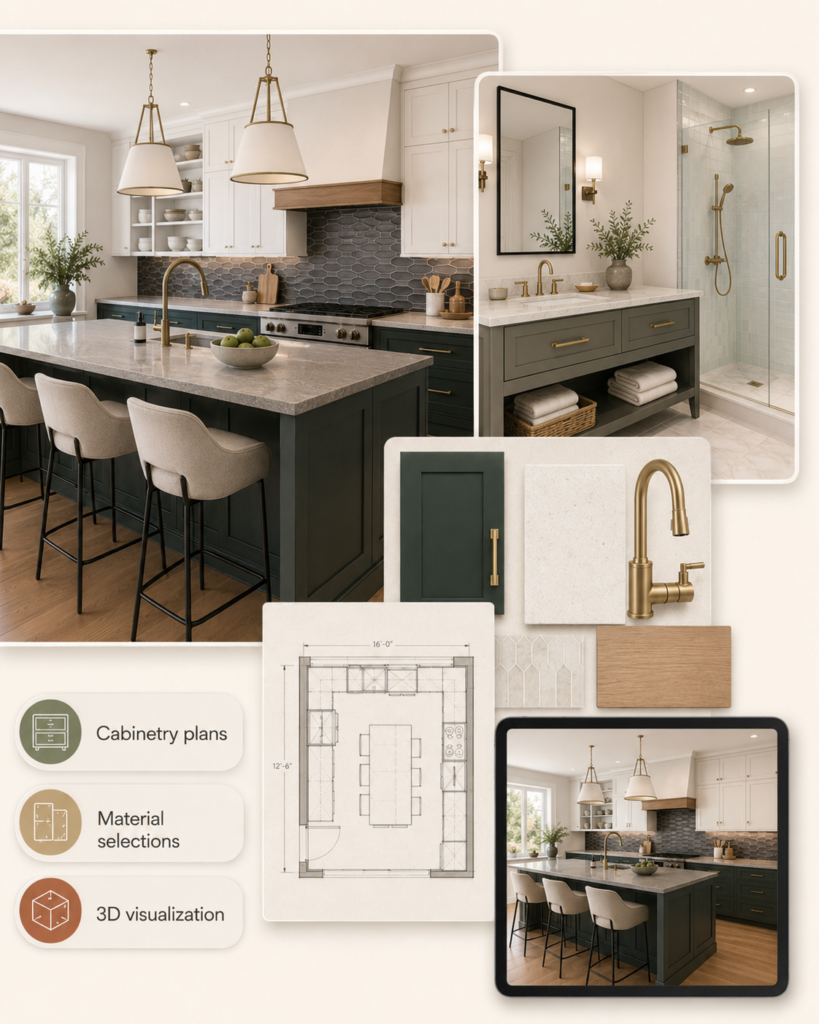 Kitchen and bath design overview